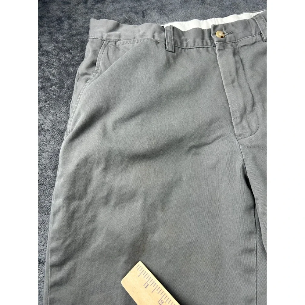 Polo Ralph Lauren Preston Pant Mens 35x30 Gray Cotton Chino Straight Leg Pants